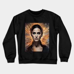 colorful action with Jennifer Connelly Crewneck Sweatshirt